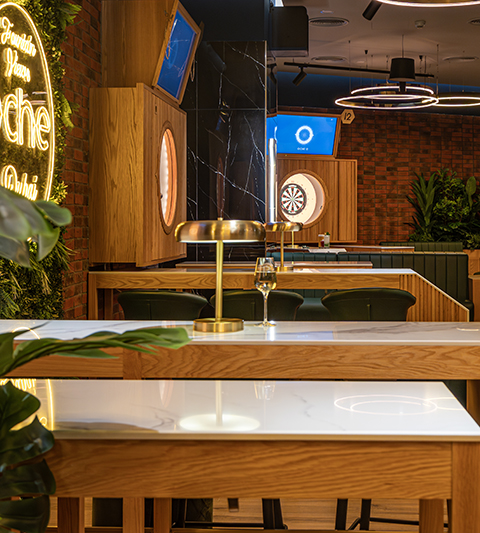 Oche ladies' night package includes an hour of darts and free-flowing drinks from a set menu for Dhs175 per gallon.