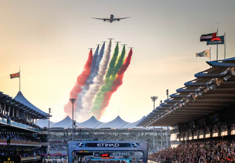 The Abu Dhabi Grand Prix, which is now in its 16th year, is one of the city's most important annual events.