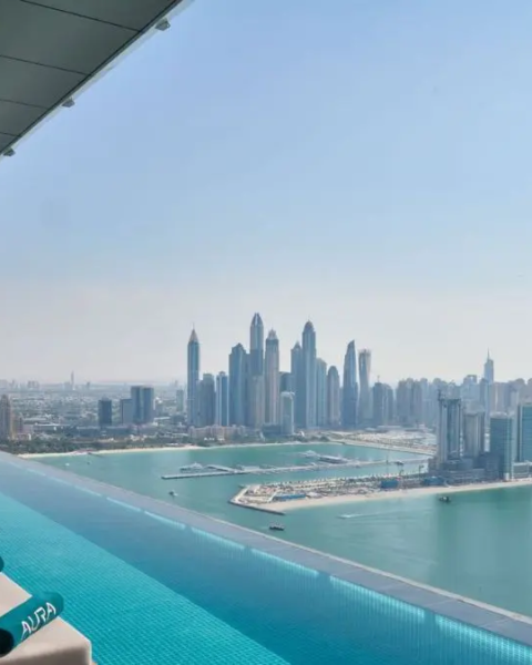 Pool parties are widespread in Dubai, thanks to the year-round weather and opulent hotels, but none quite equal the attraction of AURA Skypools.