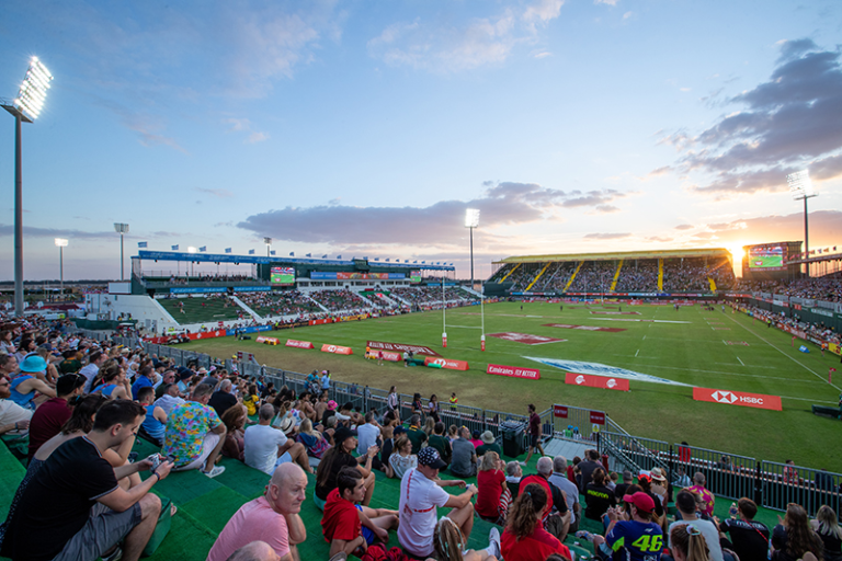 The Emirates Dubai 7s, one of the Middle East's largest athletic and music festivals, will return.