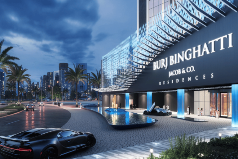 The Burj Binghatti Jacob & Co Residences, which are scheduled to be finished in 2027, will soon make this a reality.