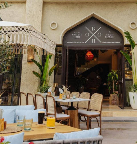 Take a break from the increasing summer temperatures and visit the refreshing oasis that is BohoX Restaurant.